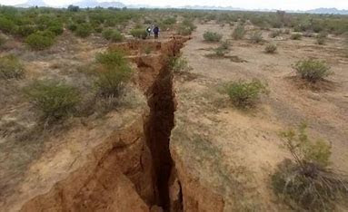 Image result for Crack in Arizona desert