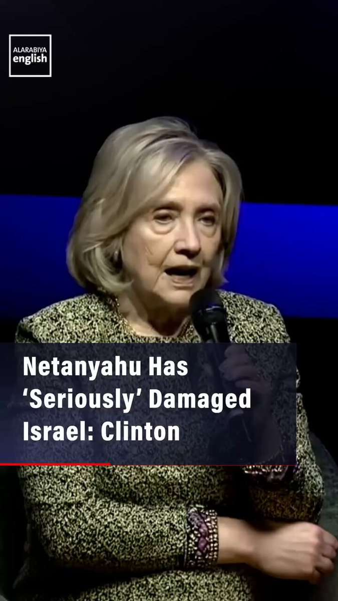 Tweet: Hillary Clinton on Netanyahu