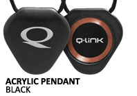 Q-Link Acrylic Pendant (Black)