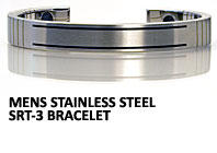 Men's Stainless Steel Q-Link Bracelet