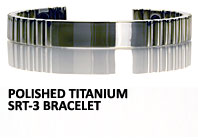 Polished Titanium Q-Link Bracelet