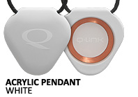 Q-Link Acrylic Pendant (White)